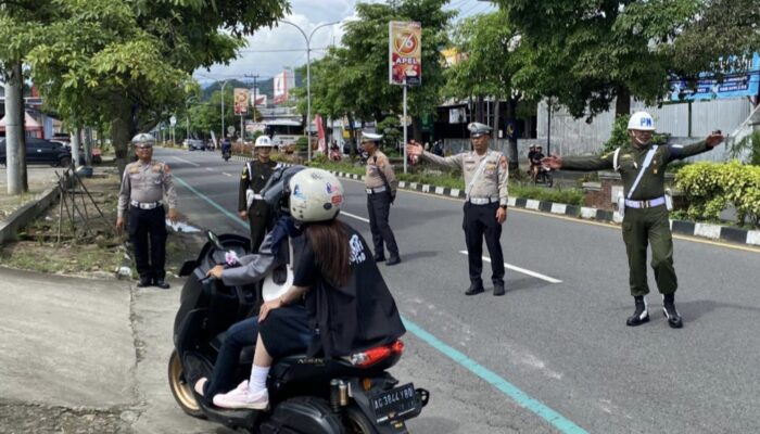 Operasi Gabungan di Trenggalek Jaring 42 Pelanggar, Mayoritas Pengendara Bawah Umur dan Tak Punya SIM!