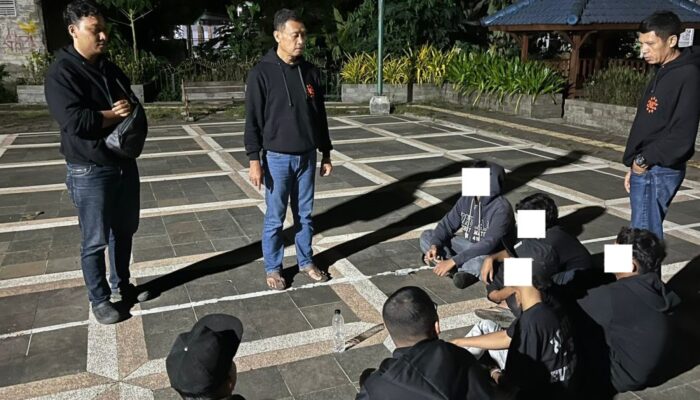 Razia Cipta Kondisi,Polres Tulungagung Sita Arak Bali dan Sikat Knalpot Brong