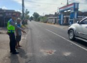 Kecepatan Tinggi, Motor GL Tabrak Lansia Bersepeda di Pakel Tulungagung