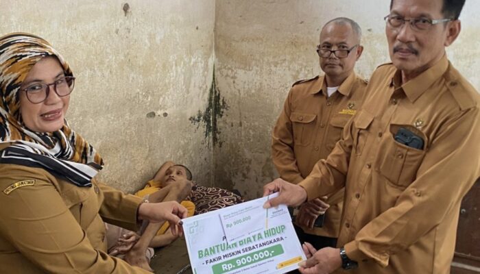 Ditinggal Orang tua dan Kehilangan Nenek, Suwito Penyandang Cacat Kini Mendapat Perhatian Rutin dari Baznas Tulungagung