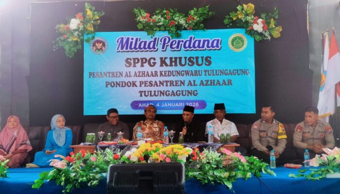 Milad Perdana SPPG Khusus Pesantren Al Azhaar Tulungagung, Setahun Berkhidmad dengan Kesederhanaan