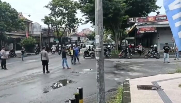 Jaga Kondusivitas Wilayah, Polsek Pogalan Trenggalek Kawal Ketat Kegiatan Perguruan Silat 