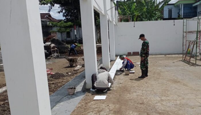 Wujudkan Program Unggulan Presiden, Kodim 0806 Trenggalek Kebut Pembangunan Koperasi Merah Putih di Baruharjo