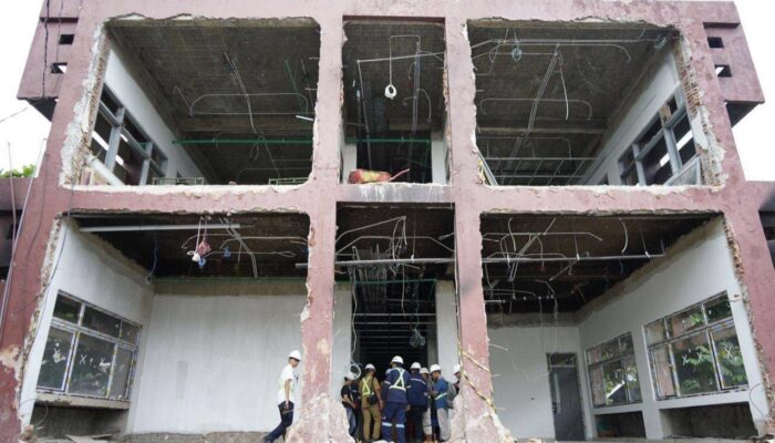 Bangkit Pasca-Kerusuhan, Gedung Pemkab Kediri Kini Diperkuat Sistem Proteksi Kebakaran Canggih