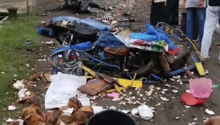 Tragedi Maut di Ngadiluwih Kediri: Truk Oleng Hantam Motor dan Bentor, Tiga Orang Tewas di Tempat