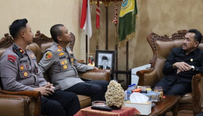 Kapolres Baru Tulungagung dan Ketua DPRD Pererat Silaturahmi Demi Kamtibmas