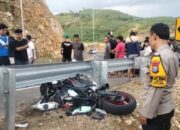 Kecepatan Tinggi Berujung Maut: Pengendara Moge Tewas Tabrak Pembatas Jalan di JLS Blitar