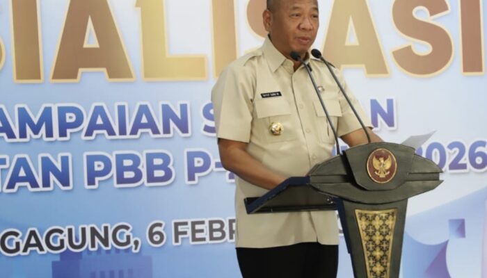 PBB-P2 Melampaui 100 Persen, Bupati Gatot Sunu “Tancap Gas” Targetkan Pajak Tulungagung 2026 Lebih Melesat