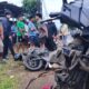 Kecelakaan di Gondang Tulungagung: Kurang Konsentrasi, Pengendara Honda Alami Patah Kaki