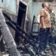 Lantai Dua Rumah Warga Dawuhan Trenggalek Ludes Terbakar