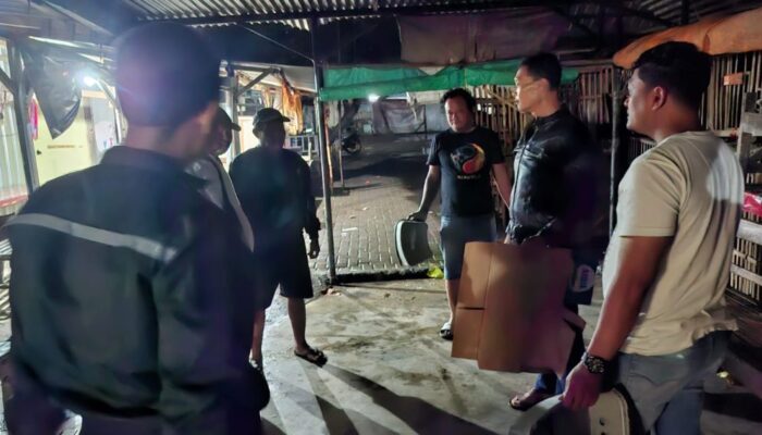 Gerebek Judi Klethek di Pasar Ngemplak, Polsek Tulungagung Kota Sita Sarana Perjudian Jelang Ramadan