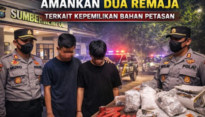 Gerebek Industri Petasan di Sumbergempol Tulungagung, Polisi Sita 1 Kg Mesiu dari Dua Remaja