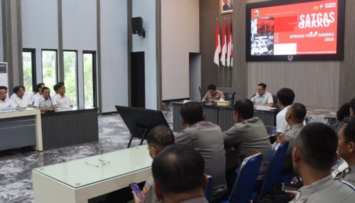 Operasi Pekat Semeru 2026 Trenggalek Resmi Dimulai: Premanisme Hingga Judi Online Jadi Bidikan Utama