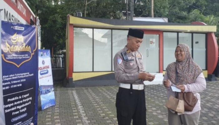 Satlantas Polres Tulungagung Luncurkan Layanan “SIM Ramadan” di MPP
