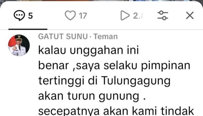 Viral Menu MBG Berjamur, Bupati Tulungagung Ancam Sanksi Tegas Pengelola