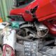 Pemotor Lansia Diseruduk Honda Brio di Boro Tulungagung 