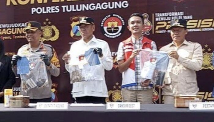 Amankan Lebaran 2026, Pemkab Tulungagung Beri Penghargaan Polisi Pengungkap Mafia Elpiji