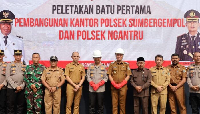 Sinergi Pemkab dan Polres Tulungagung: Pembangunan Mapolsek Sumbergempol dan Ngantru Resmi Dimulai!