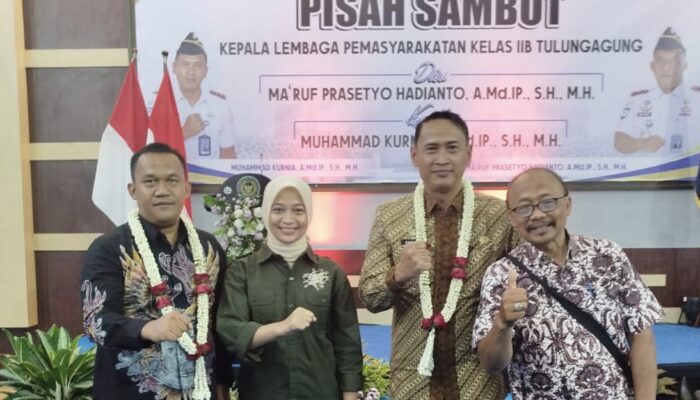 Lapas Tulungagung Gelar Sertijab, Muhammad Kurnia Resmi Gantikan Ma’ruf Prasetyo Hadianto