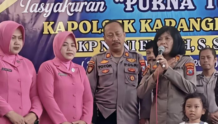 38 Tahun Mengabdi, AKP Neni Endah S Kapolsek Karangrejo,Tulungagung Pamit Purna Tugas 
