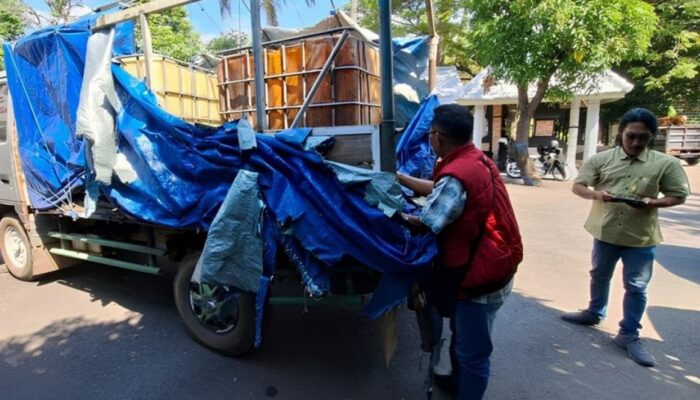 Modifikasi Bak Truk Pakai Terpal, Sindikat Penimbun Solar Subsidi di Nganjuk Digulung Polisi