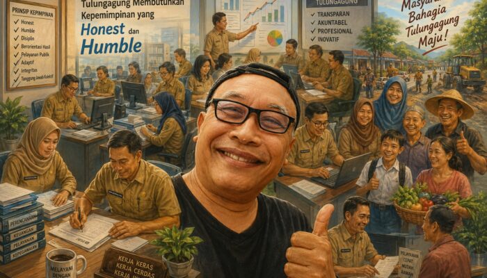 Di Tengah Kritik, Tulungagung Membutuhkan Kepemimpinan yang *Honest* dan *Humble*
