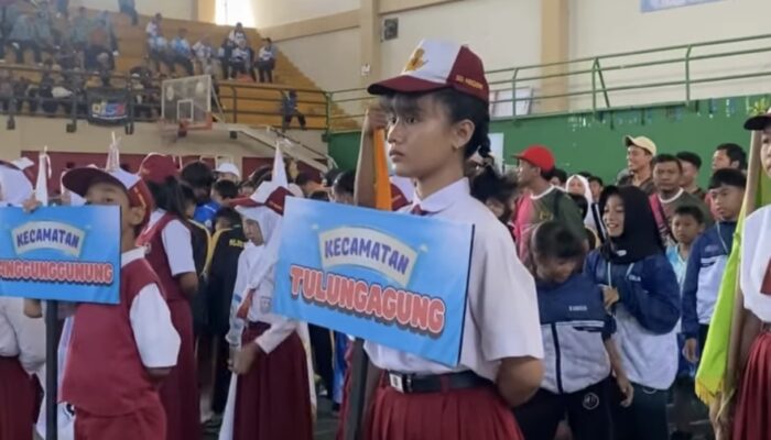 Buka O2SN SD Tulungagung 2026, Plt Bupati: Juara Bukan Cuma Soal Medali