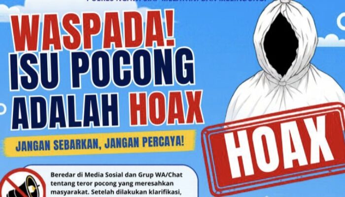 Heboh Teror Pocong di Trenggalek Ternyata Hoaks, Polisi Ancam Pidana Penyebar Berita Bohong