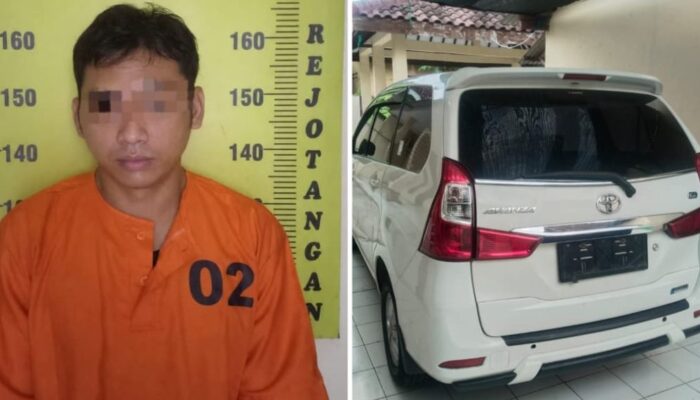 RESIDIVIS KEMBALI BERAKSI! Bawa Kabur Avanza Rental, Pria Asal Ngantru Tulungagung Diringkus Polisi