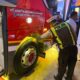 Kawal 448 Jemaah Haji Trenggalek Menuju Embarkasi, Polisi Ramp Check Ketat Belasan Bus Pariwisata