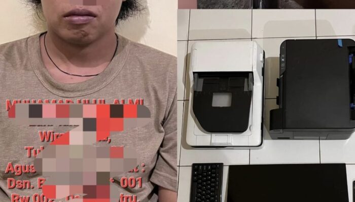 Pura-Pura Akrab, Pria di Tulungagung Cekoki Penjaga Malam Pakai Miras Lalu Kuras Kantor Dinas