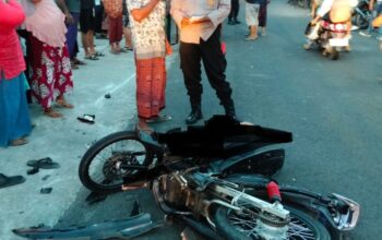 Oleng Saat Ngebut di Lokasi Balap Liar, Dua Pemotor Pelajar Tabrakan di Bandung Tulungagung, Satu Luka Berat