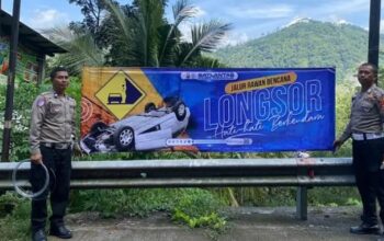 Kondisi Tanah Labil di Jalur Trenggalek-Ponorogo, Polisi Berlakukan Sistem Buka-Tutup Lewat Desa Nglinggis