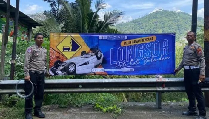 Kondisi Tanah Labil di Jalur Trenggalek-Ponorogo, Polisi Berlakukan Sistem Buka-Tutup Lewat Desa Nglinggis