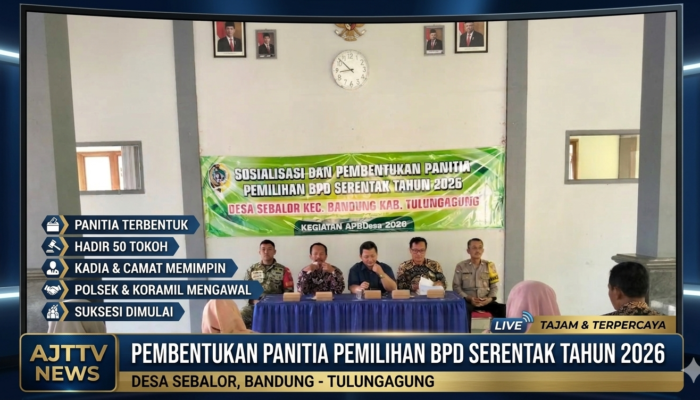 Suksesi BPD Sebalor Bandung Tulungagung Dimulai, Panitia Penjaringan Resmi Terbentuk