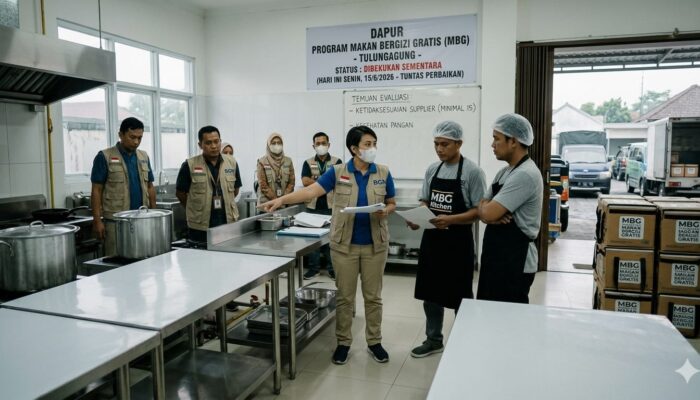 Mengapa 18 Dapur Makan Gratis Tulungagung Dibekukan BGN? Ini Alasan Lengkapnya!