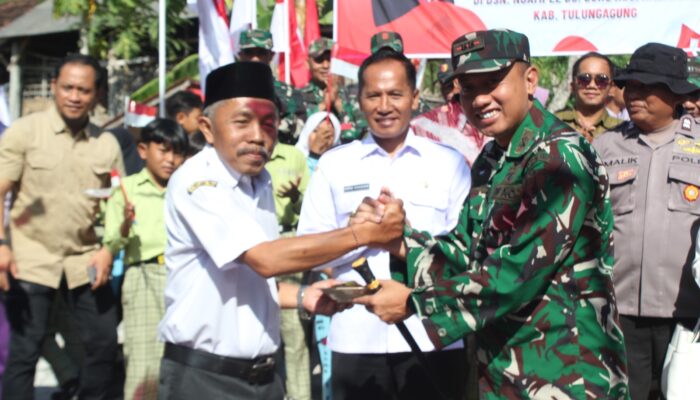 Sinergi Pemkab dan Kodim Tulungagung: Jembatan Garuda Desa Joho Resmi Diresmikan