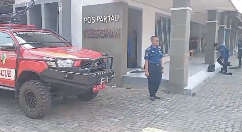 foto : Peresmian fasilitas darurat