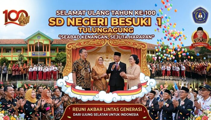 Seabad Kenangan Sejuta Harapan: Air Mata Haru Warnai Reuni Akbar Lintas Generasi SDN Besuki 1 Tulungagung