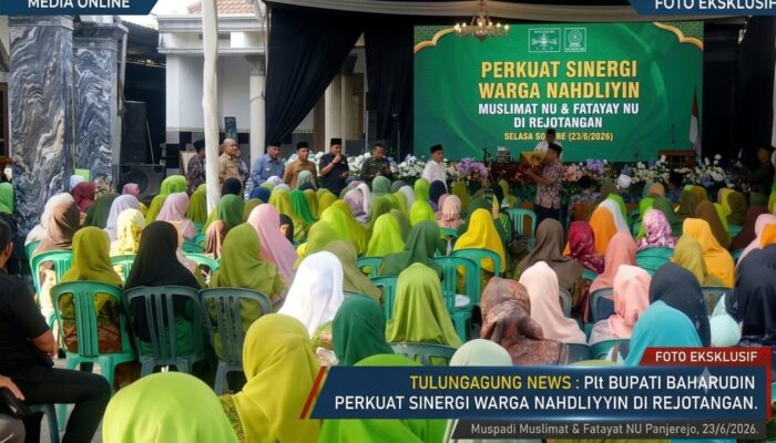 Plt Bupati Tulungagung Ahmad Baharudin Hadiri Pengajian di Panjerejo