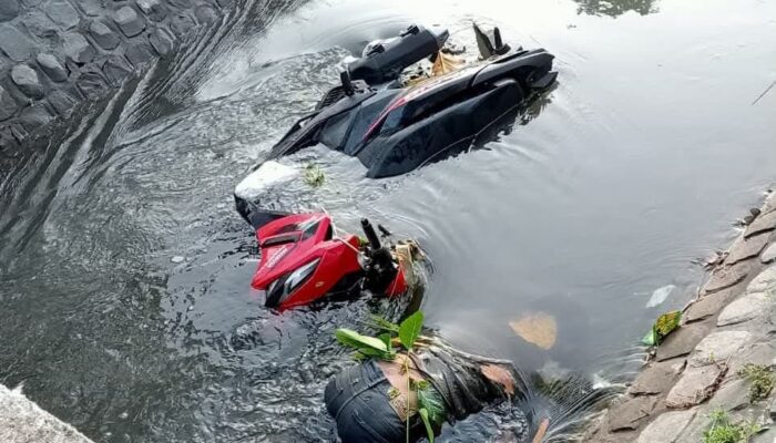 Kecelakaan Tunggal di Tulungagung, Pengendara Motor Tewas Tercebur Sungai