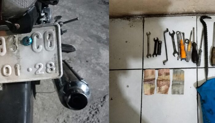 Gagal Kabur dari Kejaran Warga, Pencuri Kotak Amal di Karangrejo Tulungagung Jatuh hingga Pingsan