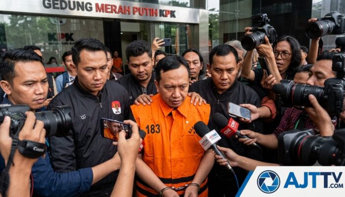 KPK Tahan Anggota DPRD Jatim Moch. Mahrus Terkait Kasus Korupsi Dana Hibah Pokmas
