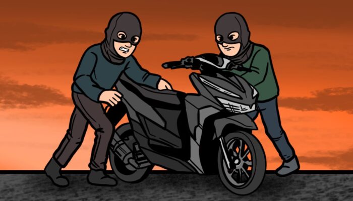Bawa Kabur Motor Warga Trenggalek, Pasutri Asal Sidoarjo Dibekuk Polisi