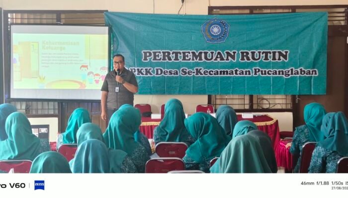 Angka Perceraian di Tulungagung Tembus 1.461 Kasus, Kecamatan Pucanglaban Gelar Sosialisasi Family Parenting