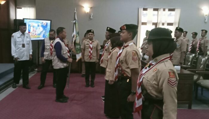 Bupati Tulungagung Lepas Kontingen Pramuka Menuju Jambore Nasional XII Tahun 2026