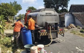 Puncak Kemarau Tiba! 888 Warga di Dua Desa Tulungagung Mulai Kesulitan Air Bersih