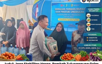 Tekan Inflasi, Pemkab Tulungagung Gelar Pangan Murah Selama 3 Hari