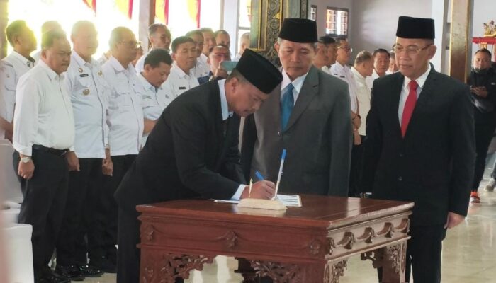 Sah! Tri Hariadi Resmi Jabat Sekda Tulungagung, Plt Bupati Titip Pesan Soal Integritas