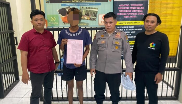 Panjat Tembok Malam Hari, Remaja 17 Tahun di Tulungagung Nekat Kuras Isi Rumah Warga